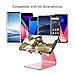 Aodh Phone Stand, Z1 Cell Phone Stand Holder, Cradle, Desktop Dock Accessories Compatible with iPhone XR XS X 8 7 6s 6 and Plus, 5s 5, Samsung, LG, and All Smartphones (Rose Gold)