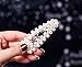 Beautifultracy 5 Pieces Hair Barrettes Hair Pins Decorative Wedding Bridal Artificial Pearl Hairpins Handmade Bridesmaid Hair Clips Hair Accessories for Women Ladies Girls