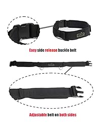 UVATIME Belt with Booty Resistance Exercise Bands for Butt and Legs Workout   Great Abs Exercises and Vertical Jump Trainer   4 Resistance Bands Adjustable Levels   Adjustable Ankle Straps   Backpack
