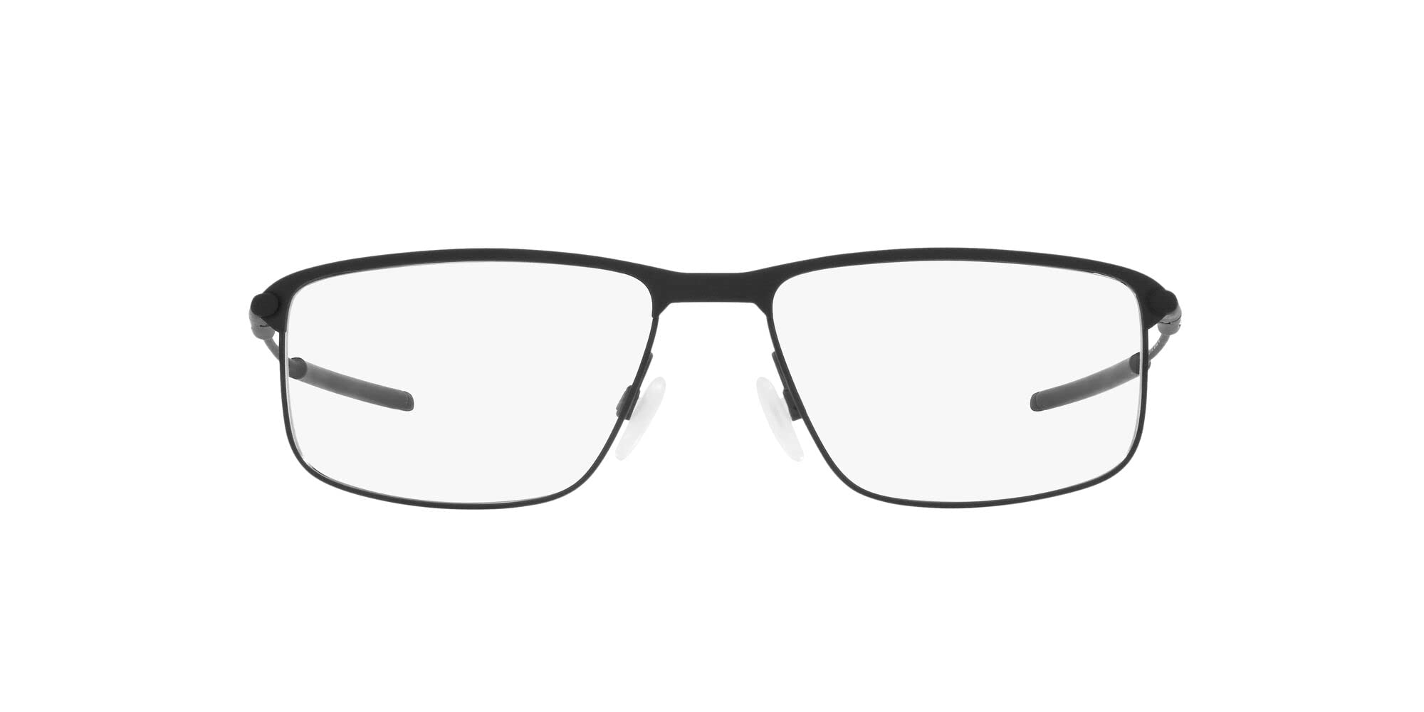 Photo 1 of Oakley Men's Ox5019 Socket Ti Rectangular Prescription Eyewear Frames, Satin Black/Demo Lens, 54 mm