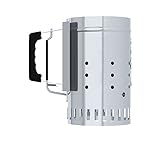 Char-Griller Charcoal Grill Chimney Starter with Quick Release Trigger, 12-Inch