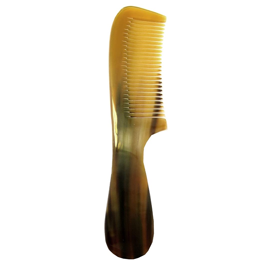 Golddachs Horn handle comb 19 cm