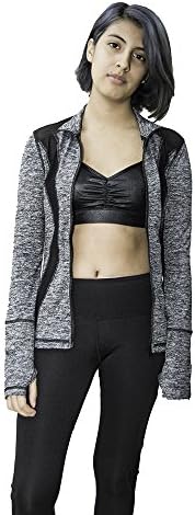 Premium Quality Long Sleeve Full Zip Front Active Jacket with Multi Mesh Panel Inserts