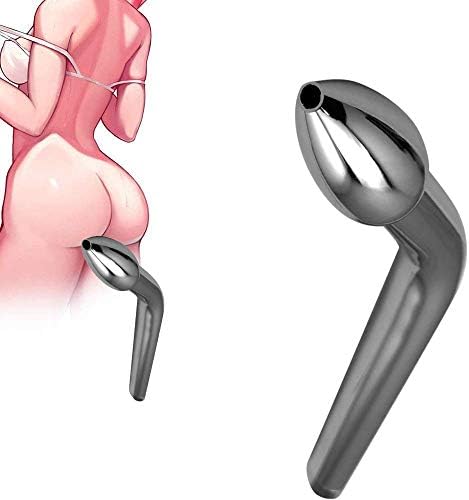 Metal Stainless Steel Anus Back Court Enema Flushing Washing Adult Women's Supplies
