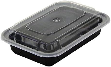 Reditainer Food Storage Containers with Lids (10, 5" X 7" Medium)