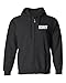 Tultex Peerless Security Silkscreen Front & Back Black Long Sleeve Polo (X-Large)