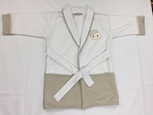 Cotton Embroidered Toddler Bathrobe-WARM FAMILY