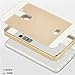 Ebestsale Luxury Anti-scratch Back Cover Case Ultra Slim Aluminum Metal Bumper Frame for LG G2 II D805, Gold
