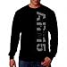 AR-15 Men's Thermal Long Sleeve T-shirt 2nd Amendment Gun Rights AR15 DesignTee Black,Large