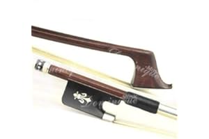 D Z Strad Model 205 Cello Bow Top Brazil Wood 4/4 Full Size with Ebony Frog with inlayed fleur-de-lis