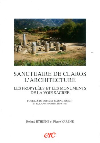 Sanctuaire de Claros, l'architecture