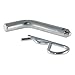 CURT 21400 Trailer Hitch Pin & Clip, 1/2-Inch Diameter, Fits 1-1/4-Inch Receiver, Clear ZINC