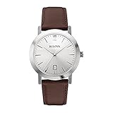 Bulova Men's Brown Strap Watch