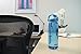 Nalgene On the Fly BPA-Free Water Bottle, Clear w Blue/White, 24 oz