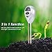 ANNISHER Soil Test Kit, 2019 Upgrade 3 in 1 Soil Test Kit for Garden, Lawn, Farm, Home, Office， Lab Use(PH, Light， Moisture Test No Battery Needed Silver)thumb 2