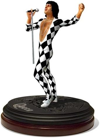 Amazon Com Queen Freddie Mercury Rock Iconz Statue Toys Games
