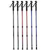 Nordic Walking stokken paar met telescoop van 100 cm tot 135 cm verstelbaar, zeer licht van aluminiumlegering met anti…
