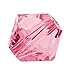 25pcs 8mm Swarovski Crystals 5328 Xilion Bicone Crystal Beads for Jewelry Craft Making (Rose) SWA-B803
