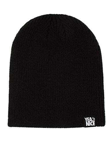 YEA.NICE The Legend Beanie, Black- Buy 