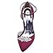 ELEGANTPARK DF Women Rhinestones Bow Decorative Shoe Clips Jewelry Decorations Charms Wedding Party Accessories Silver 2 Pcs