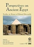 Annales du Service des Antiquités de l'Egypte: Cahier No. 40: Perspectives on Ancient Egypt: Studie by 
