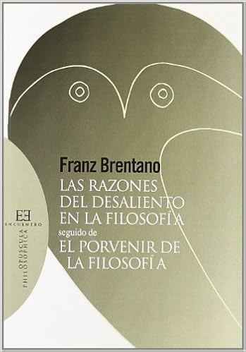 Amazon Las Razones Del Desaliento En La Filosofia The Reasons For Discouragement In Philosophy Seguido De El Porvenir De La Filosofia Followed By The Future Of Philosophy Opuscula Philosophica