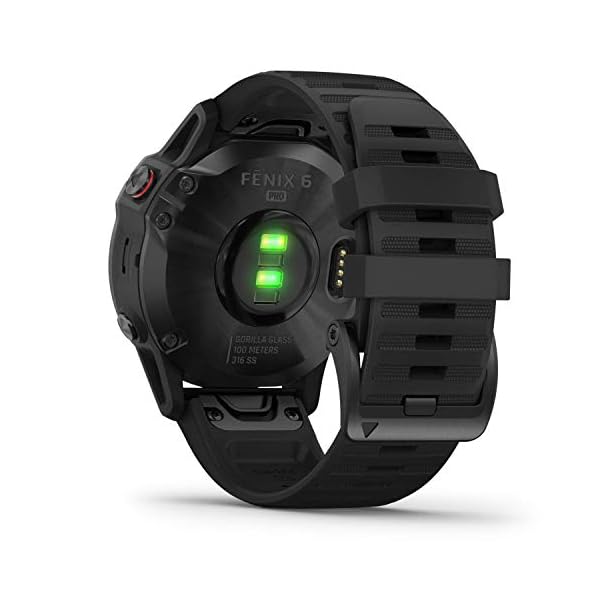 Garmin-fenix-6-Pro-Ultimate-Multisport-GPS-Watch-Features-Mapping-Music-Grade-Adjusted-Pace-Monitoring-and-Pulse-Ox-Sensors-Black-with-Black-Band Garmin fenix 6 Pro, Ultimate Multisport GPS Watch, Features Mapping, Music, Grade-Adjusted Pace Monitoring and Pulse Ox…