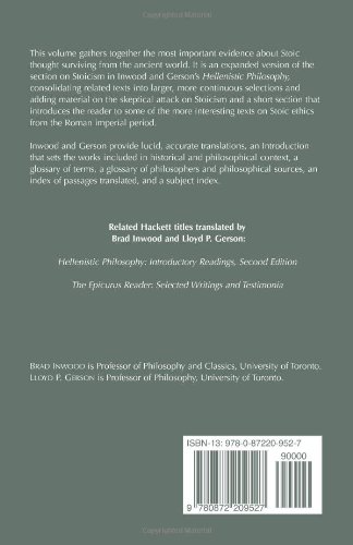 The Stoics Reader: Selected Writings and Testimonia (Hackett Classics) - //medicalbooks.filipinodoctors.org