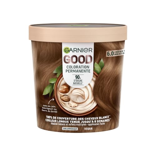 Garnier Good Coloration Permanente Sans Ammoniaque Chatain Mocaccino 6.0