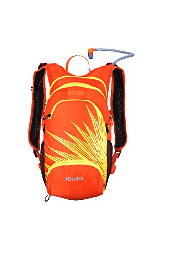 Source Outdoor Fuse 3L Hydration System / 12L Cargo Pack, Orange/Yellow