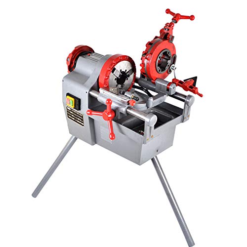 110V 750W Electric Pipe Threader Machine (1/2" - 2") Threading Cutter, Deburrer Z1T-R2 - Thumbnail 2