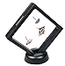 Jewelry Display Stand 10 3D Floating Frame Holder for Challenge Coins, AA Medallions, Jewelry, Black