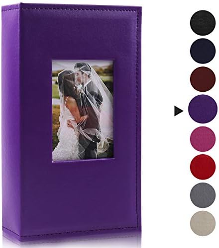 アルバム 大容量 300枚可 フォトアルバム 3階 黒いページ エコー写真 プレゼント Puカバー 家族の写真 卒業 誕生日 母の日 お祭り 結婚式 記念日 モリー 写真集 パープル