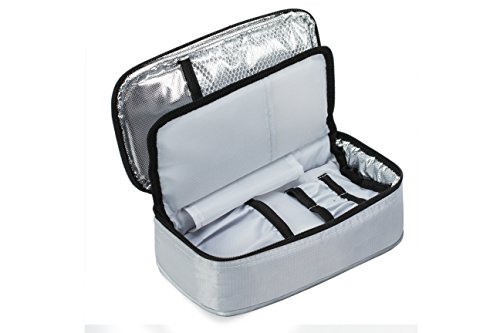 Allcamp Insulin Cooler Travel Bag With 4 Ice Pack And Insulation Liner For Diabetic Organize Medication Medium Pricepulse