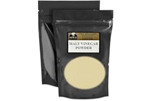 Malt Vinegar Powder in a plastic container - (1 lb. [16 oz.] ) - KOSHER