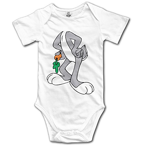 Bugs Bunny Funny Costume Fashion Design Bodysuits Funny Natural Organic Baby Onesie Toddler
