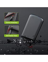 Funda de batería para iPhone X, 4000 mAh, funda protectora de carga portátil con batería recargable, compatible con iPhone X   10 (5,8 pulgadas)