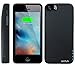 iPhone SE Battery Case, [Apple MFi Certified] Skiva PowerFlow 2000mAh iPhone SE / 5s Portable Charger External Rechargeable Protective Juice Power Bank Pack Cover [Black & Blue Sleeves] [Model:AP104]