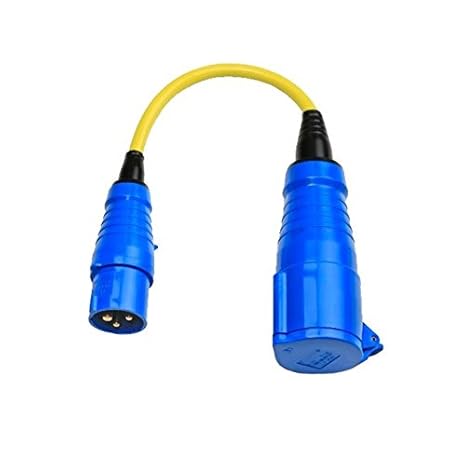 Victron Adapter CEE Stecker 16A 3p zu CEE Kupplung 32A 5p 250V