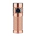 Olight S1R II 1000 Lumens Raw Copper XM-L2 Cool White 6500K Rechargeable EDC Flashlight-Limited Edition IMR16340 Powered Side-switch EDC Flashlight with Battery and SKYBEN Battery Case (Eternal)