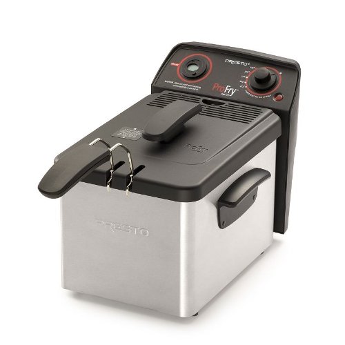 Click Here to See More Images PRESTO® Stainless Steel ProFly Plus Immersion Element Deep Fryer