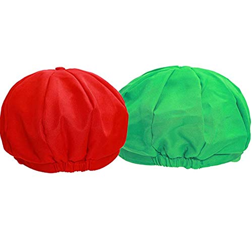 Luckystone Super Role Play Bros Hat, Mario Luigi Cap Cosplay