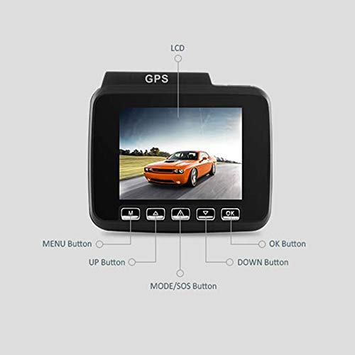Owill 4K Ultra HD Car Dash Cam 2.4 inch Dash Camera WiFi GPS-AZDOME 170 ° Wide Angle - Thumbnail 5