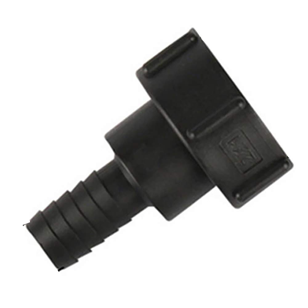 ExcInter 1" Thread IBC Tank Adapter Tap Connector Water Tanks Fitting Garden Hose Adapters Fittings Tools