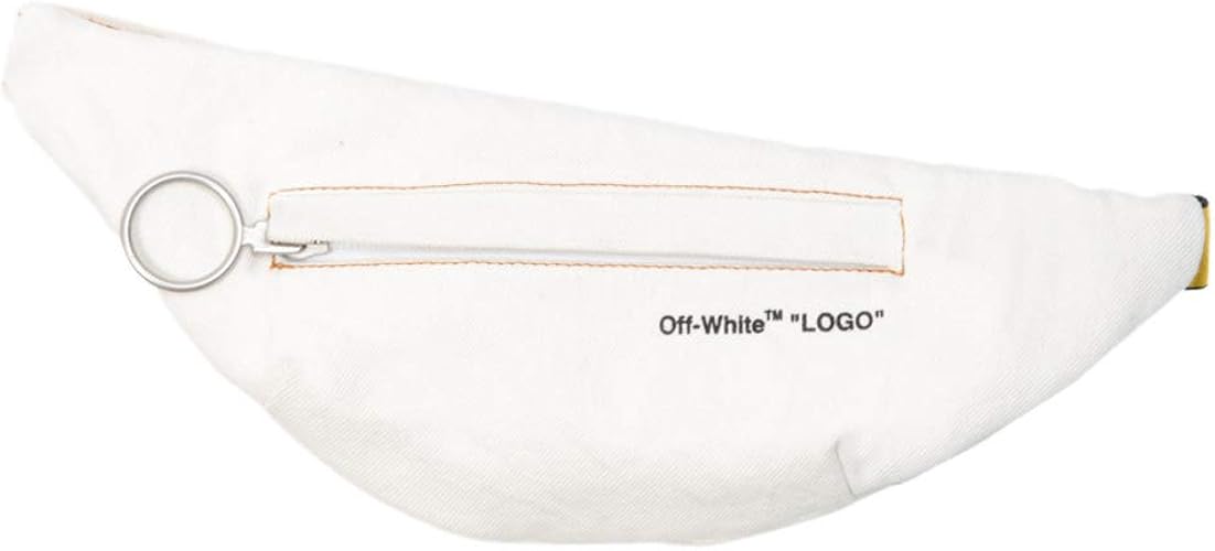Amazon オフホワイト ボディバッグ Off White Waist Bag ホワイト Omna063s メンズ バッグ ブランド インダストリアルベルト 鞄 ウエストポーチ アクセサリー ボディバッグ ワンショルダー