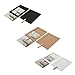 Stormshopping 30 PCS 5x7 Paper Photo Frames, DIY Craft Kraft Paper Picture Frames with Clothespin Hanging Wall Decoration with Clips and Ropes for 5x7in Pictures - 3 Colors