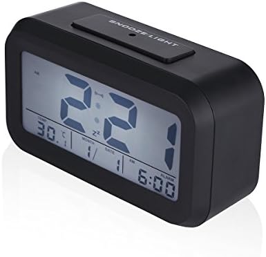 Projection Digital Time Calendar Weather Snooze Alarm Clock