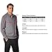 Cashmere Boutique 100% Pure Cashmere Polo Pullover Sweater for Men – Polo Neck, Long Sleeve, Button Up, Classic Style, Lightweight, Soft and Warm Sweater - Charcoal Gray, Extra Large