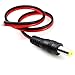 AFUNTA New 10pack 10 inch(30cm) 2.1 x 5.5mm DC Power Pigtail Female + 2.1 x 5.5mm DC Power Pigtail Male