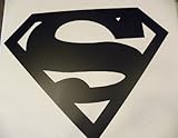 Superman Logo Large 2 Foot Home Decor Metal Wall Art